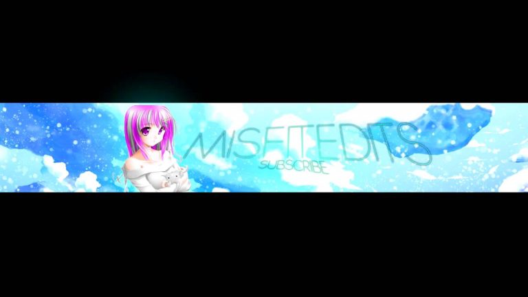 Get Anime Youtube Banner Template 1024X576 Images