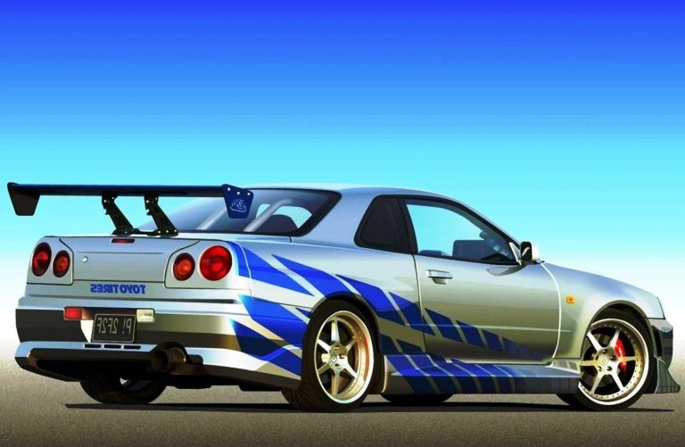 37+ Paul Nissan Skyline Gtr R34 Wallpaper Fast And Furious Background