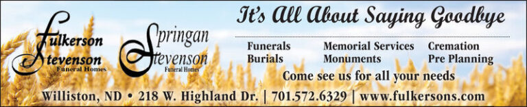 Fulkerson Funeral Home Nd